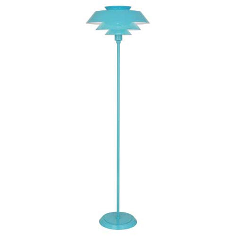 Robert Abbey Pierce Blue Floor Lamp - Matthew Izzo Home