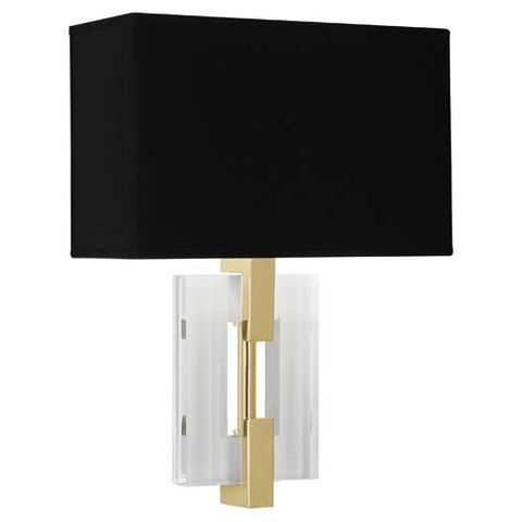Robert Abbey Lincoln Brass Wall Sconce - Matthew Izzo Home