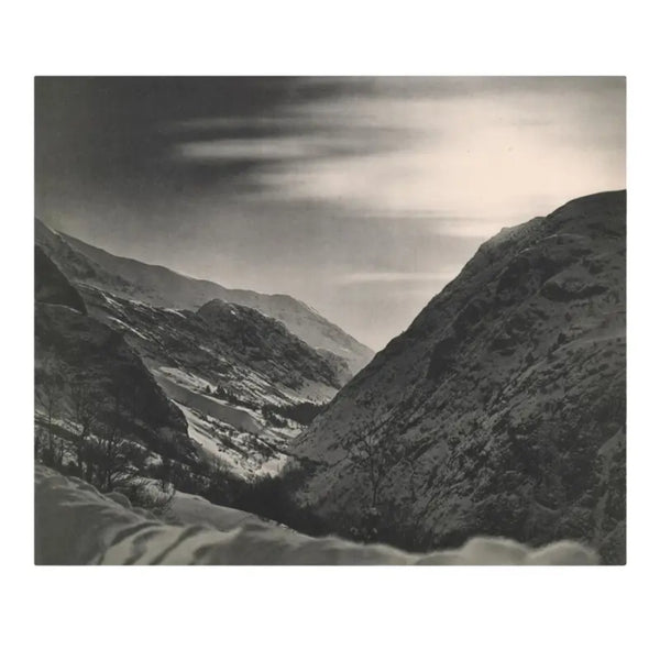 Clair de Lune a Huez - French Photogravure by Pierre Jahan 1930s