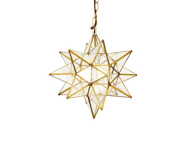 Moravian Star Pendant Light 12" - Four Finish Options