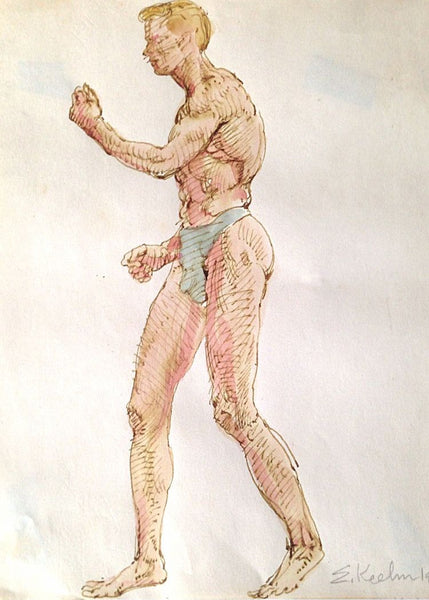 Evan Keehn Watercolor Drawing