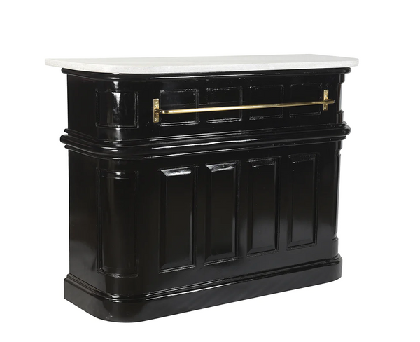 Torino Marble Topped Bar - Matthew Izzo Collection