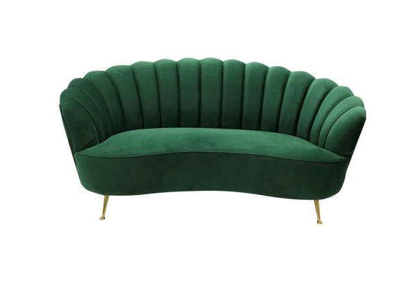Mermaid Velvet Sofa - Matthew Izzo Collection
