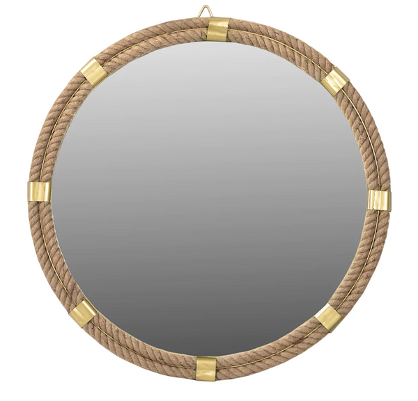 Porto Round Wall Mirror - Matthew Izzo Collection