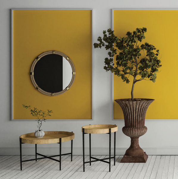 Porto Round Wall Mirror - Matthew Izzo Collection
