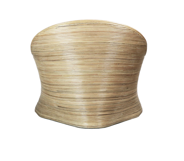 Parabola Rattan Low Chair - Matthew Izzo Collection