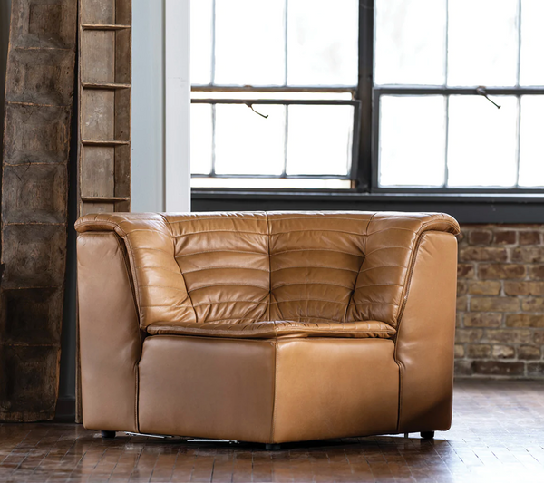 Antwerp Modular Sofa Curved Corner Piece - Matthew Izzo Collection