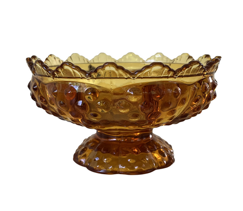 Fenton Glass Amber Bowl - Matthew Izzo Home