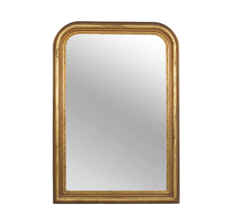 Louis Phillippe Gold Wall Mirror - Matthew Izzo Collection - Matthew Izzo Home
