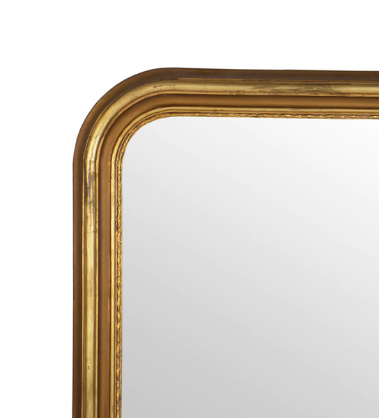 Louis Phillippe Gold Wall Mirror - Matthew Izzo Collection