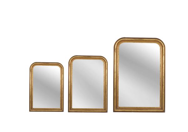 Louis Phillippe Gold Wall Mirror - Matthew Izzo Collection
