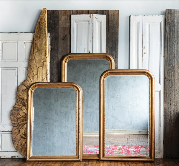 Louis Phillippe Gold Wall Mirror - Matthew Izzo Collection