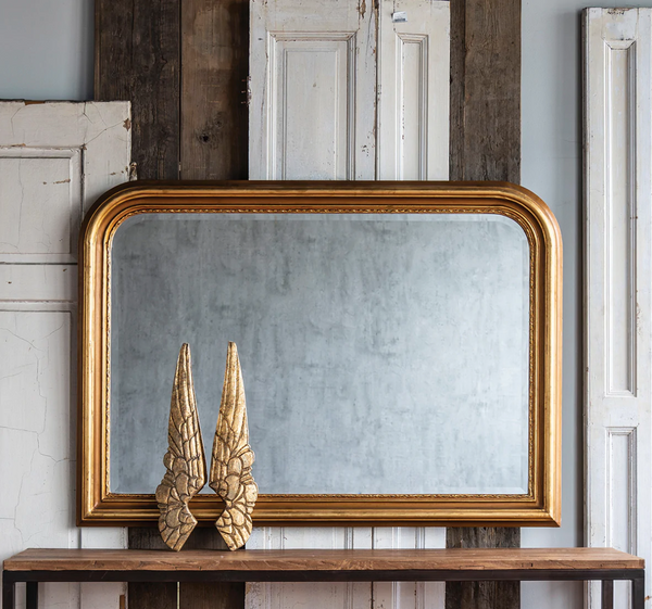 Louis Phillippe Gold Vanity Mirror - Matthew Izzo Collection