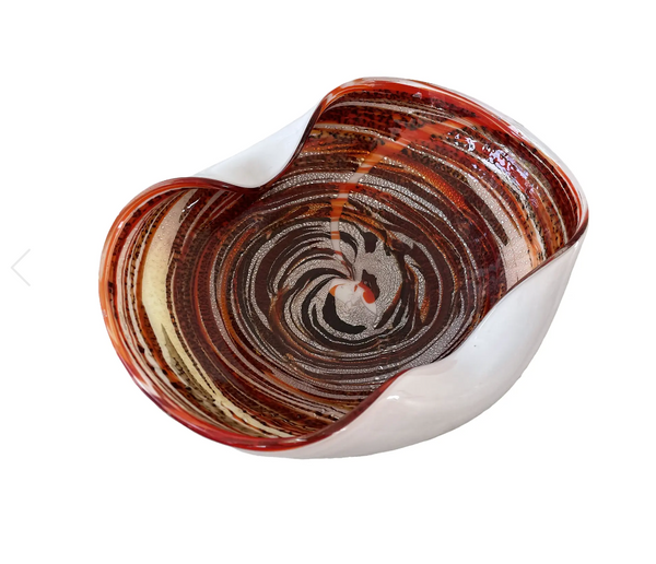 Vintage Mid Century Murano Glass Bowl