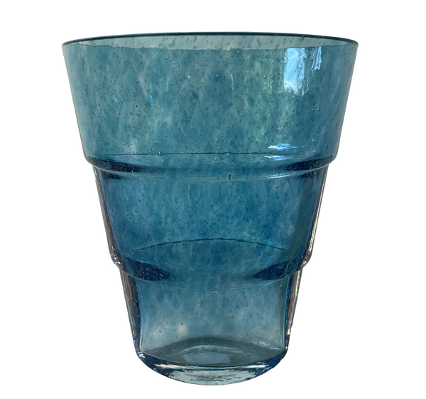 Vintage Kosta Boda Teal Blue Vase by Ann Wahstrom