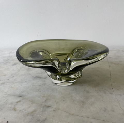 Mid-Century 1950s Seguso Murano Glass Bowl - Matthew Izzo Home