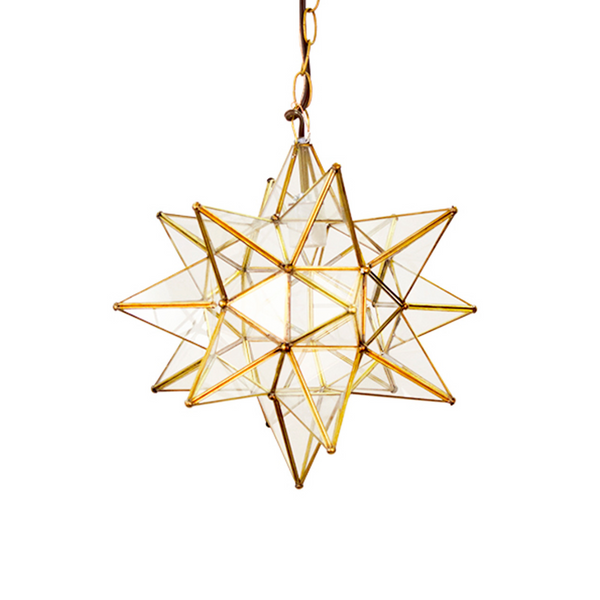 Moravian Star Pendant Light 15" - Four Finish Options