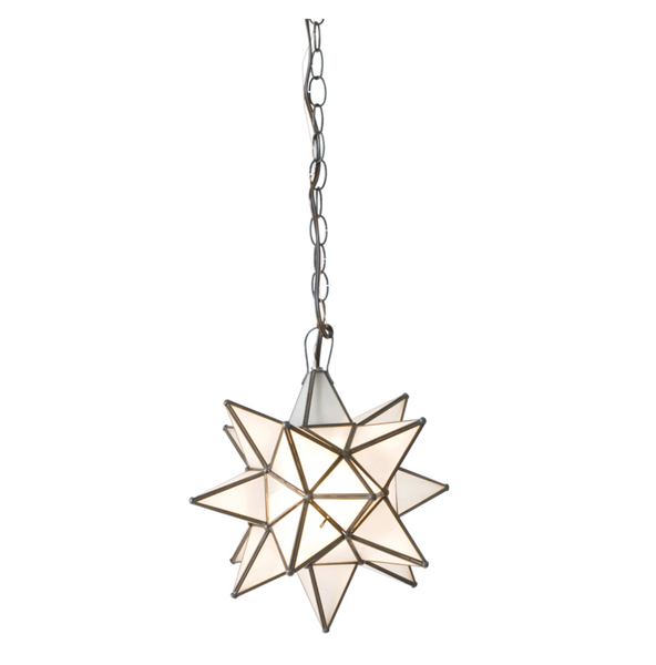Moravian Star Pendant Light 12" - Four Finish Options