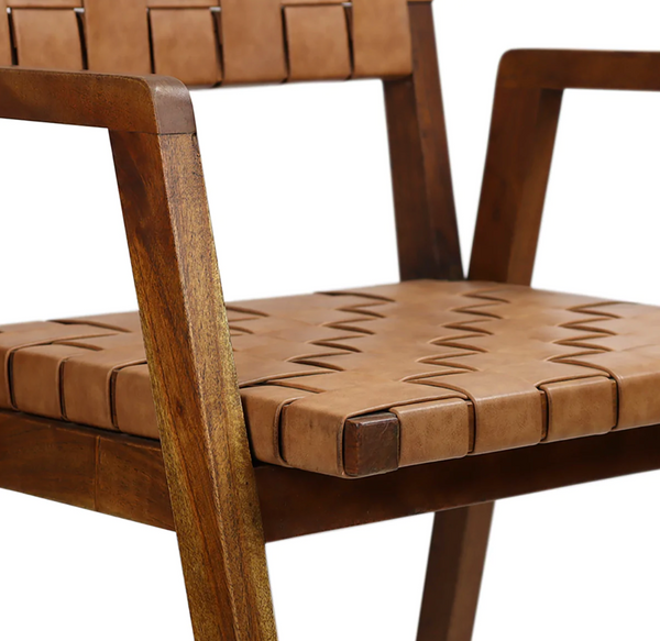 Metro Leather Armchair - Matthew Izzo Collection