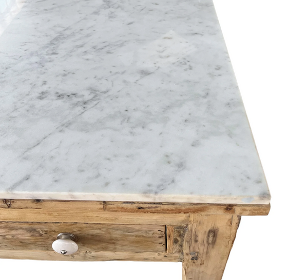 Rustic Kitchen Island - Matthew Izzo Collection