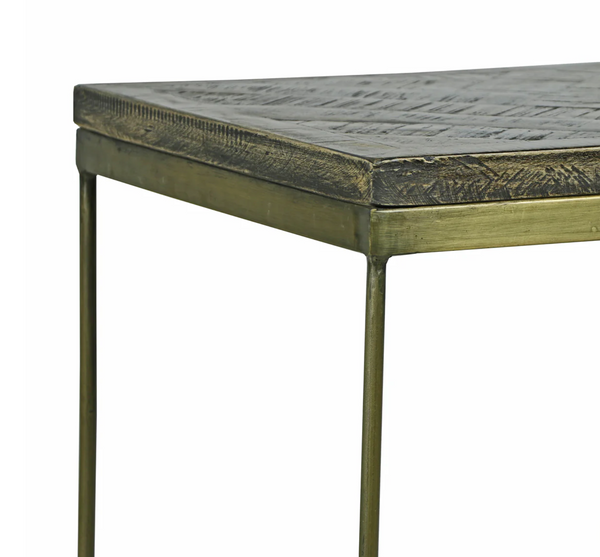 Parquet Side Table - Matthew Izzo Collection