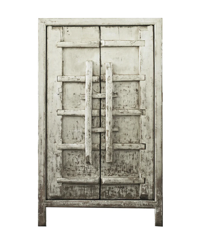 Salvaged Vintage Door Armoire - Matthew Izzo Collection - Matthew Izzo Home