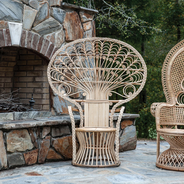 Cabana Rattan Peacock Chair - Matthew Izzo Collection