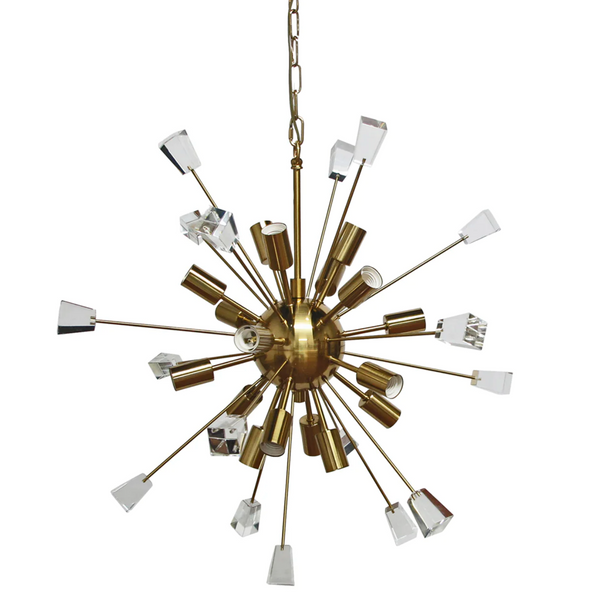 Luna Brass Sputnik Pendant Light - Matthew Izzo Collection
