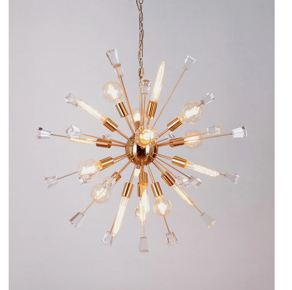 Luna Brass Sputnik Pendant Light - Matthew Izzo Collection