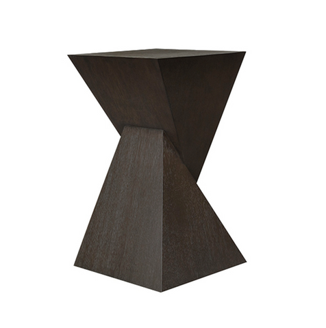 Worlds Away Scout Occasional Table Espresso Oak - Matthew Izzo Home