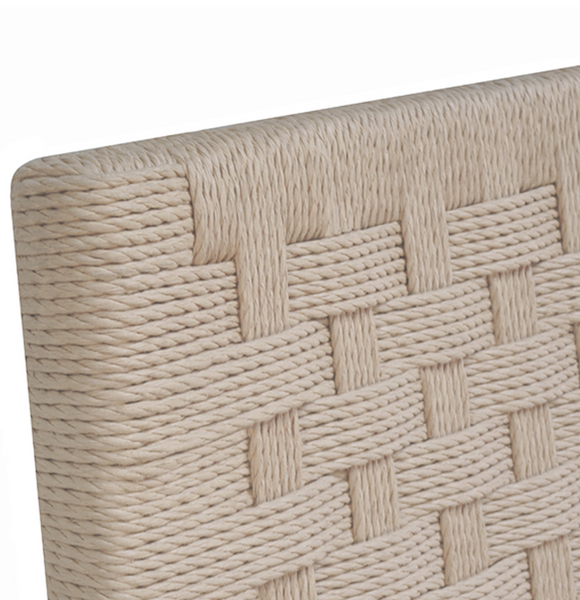 Burbank Natural Rope Bar Stool