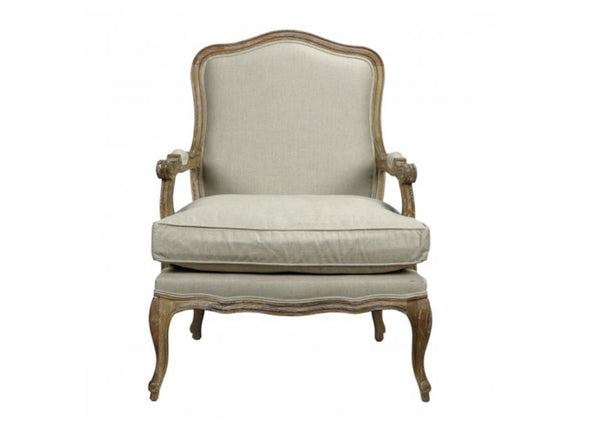 Perscilla Bergere Rustic Armchair - Matthew Izzo Collection