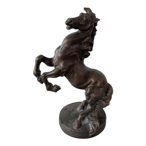 Vintage Plaster Horse Sculpture by Austin - Matthew Izzo Home