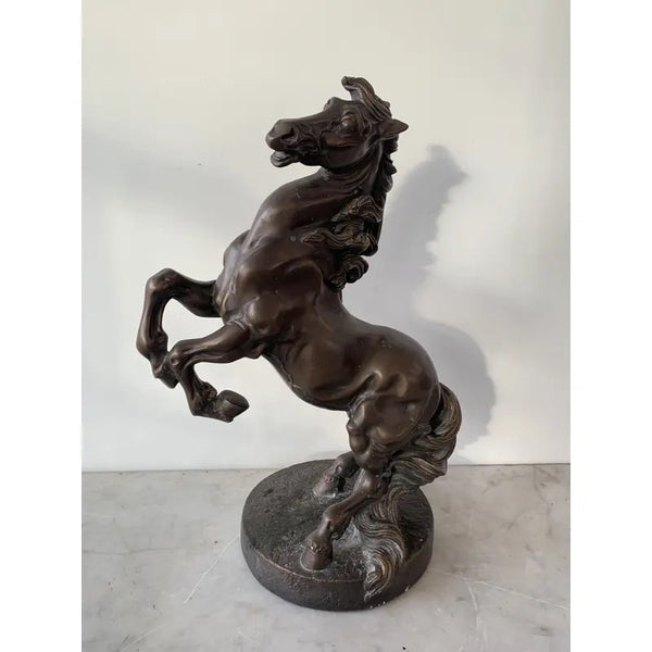 Vintage Plaster Horse Sculpture by Austin