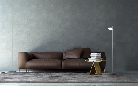 Pablo Designs Talia Modern Grey Floor Lamp - Matthew Izzo Home