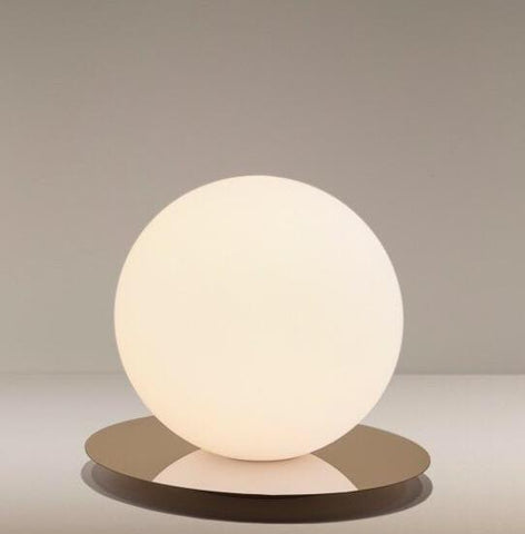 Pablo Designs Bola Sphere Rose Gold Table Lamp - Matthew Izzo Home
