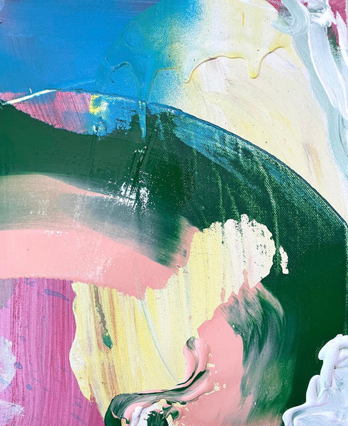 Matthew Izzo Abstract Acrylic Painting (2021)