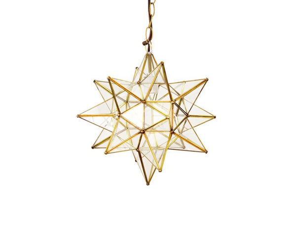 Moravian Star Pendant Light 20"  - Four Finish Options