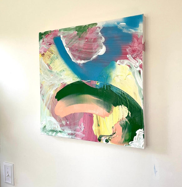 Matthew Izzo Abstract Acrylic Painting (2021)