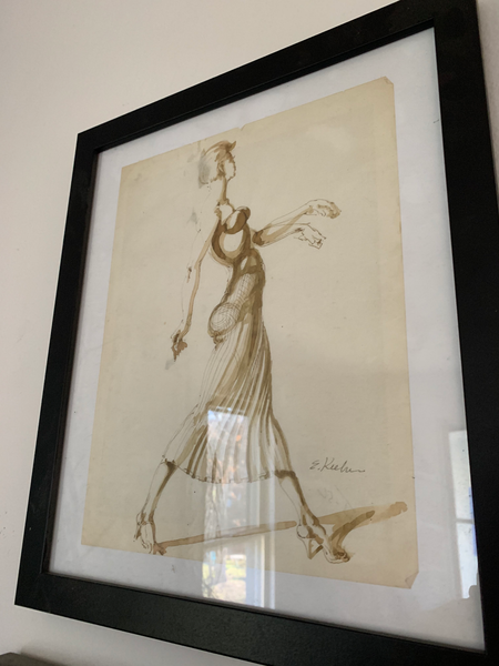 Evan Keehn Pencil and Ink Drawing