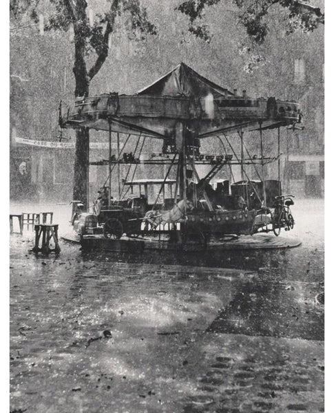 Monsieur Barre's Merry-Go-Round, 1955, Photogravure by Robert Doisneau