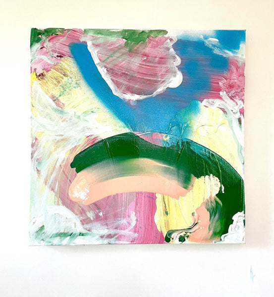 Matthew Izzo Abstract Acrylic Painting (2021)