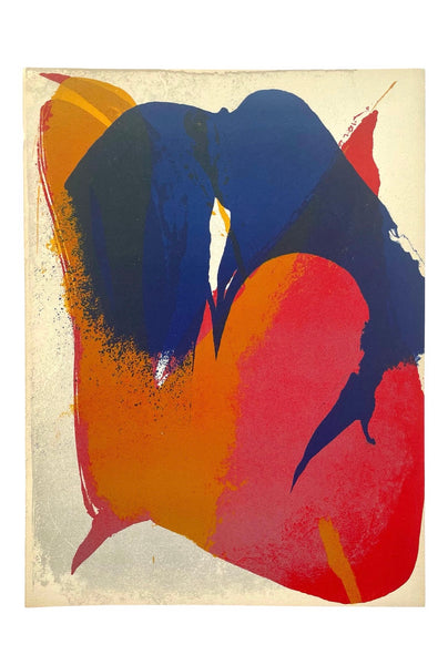 Vintage Lithograph ‘Composition Il’ by Paul Jenkins (1964)